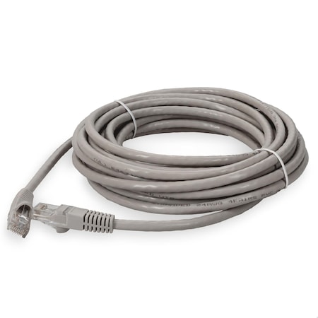 Add-On 40FT RJ-45 MALE TO RJ-45 MALE STRAIGHT GRAY CAT6A UTP COPPER PVC PATCH ADD-40FCAT6A-GY